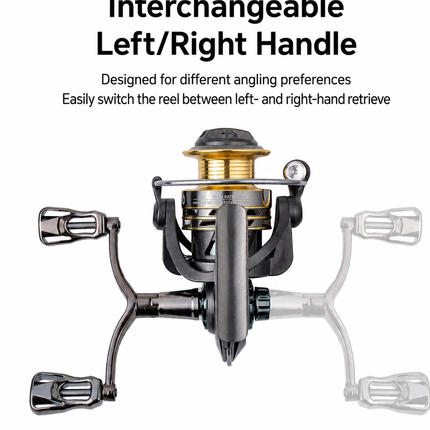 CROCH twin arm spinning reel
