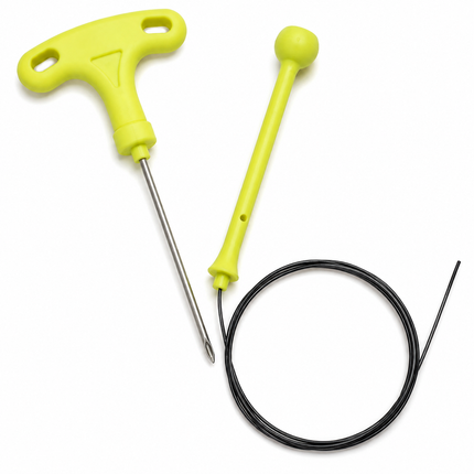 IKEJIME Rugged Ikejime Kit - T-grip spike and 80cm titanium wire - CROCH fishing tackle Australia