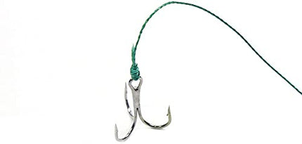 Treble Hooks Kit High Carbon Steel Round Bend Fishing Hook Set 4# 6# 8# – CROCH