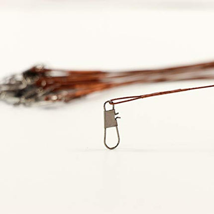 100pcs Fishing Wire Leader Rigging Trace Spinner Wire – CROCH