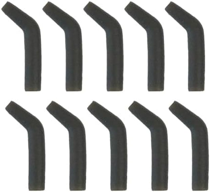 CROCH Hook Aligner Sleeves 10pc - Rubber Rig Sleeves for Carp Hook Presentation