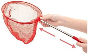 CROCH Kids Fishing Net - Extendable Handle Dip Net for Rockpools and Bug Catching