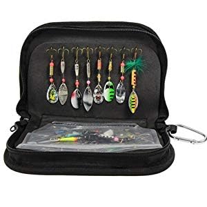 Hard Metal Spinner Bait Fishing Lure Kits for Bass – CROCH
