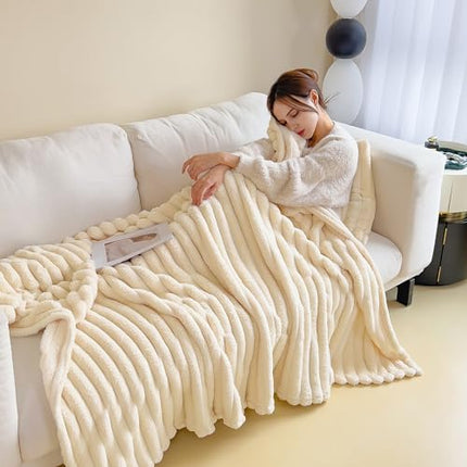 Flannel Blanket Super Soft Cozy Throw Blanket，Warm Lightweight Plush – CROCH