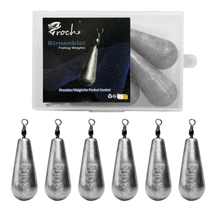 Fishing Weights Sinkers Set Pear-Shaped – CROCH