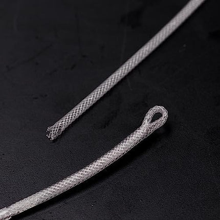 CROCH Fly Line Loop Connectors 10pc - 30lb Braided Loops for Fly Line to Leader