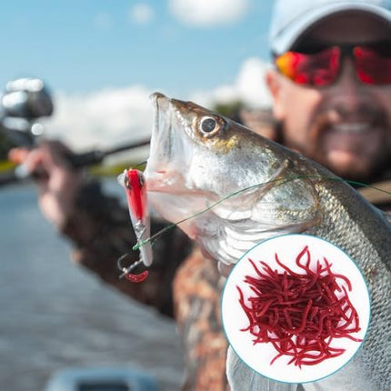 CROCH Soft Grub Worms - Bionic Curl Tail Plastics for Bream Perch and Bass