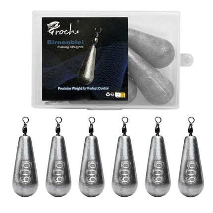 Fishing Weights Sinkers Set Pear-Shaped – CROCH