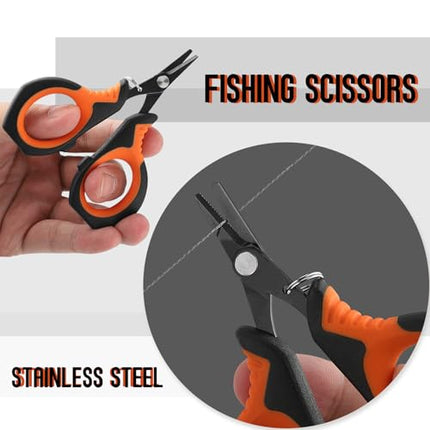 Fishing Tool Kit – Corrosion-Resistant Fishing Gear Set with Pliers – CROCH