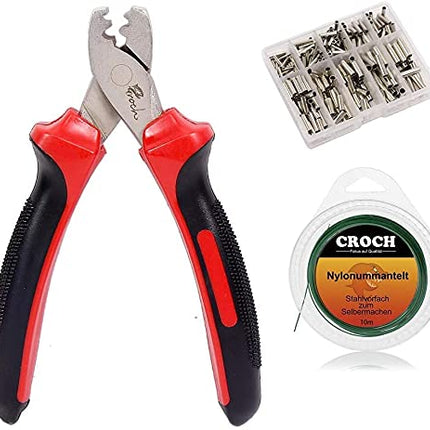 Hand Crimper Tools Stainless Steel Fishing Pliers Braid Cutters Fish – CROCH