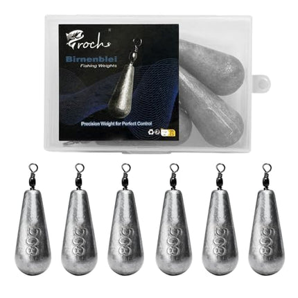 Fishing Weights Sinkers Set Pear-Shaped – CROCH