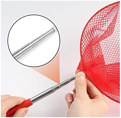 CROCH Kids Fishing Net - Extendable Handle Dip Net for Rockpools and Bug Catching