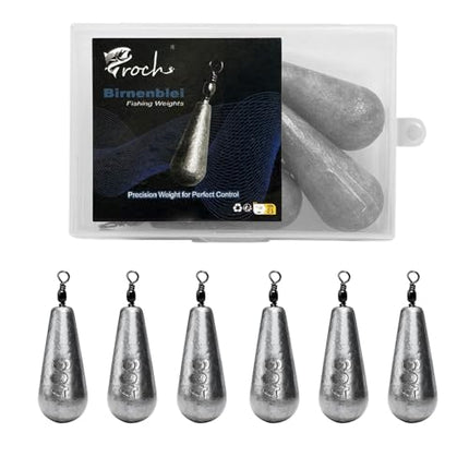 Fishing Weights Sinkers Set Pear-Shaped – CROCH