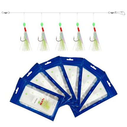 9 Pack Mackerel Feather Rigs – CROCH