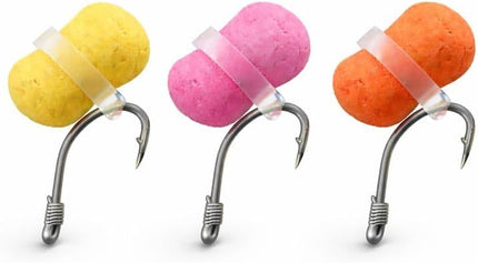CROCH Pellet Bands - Silicone Bait Bands for 4mm to 20mm Pellets Carp and Coarse Fishing