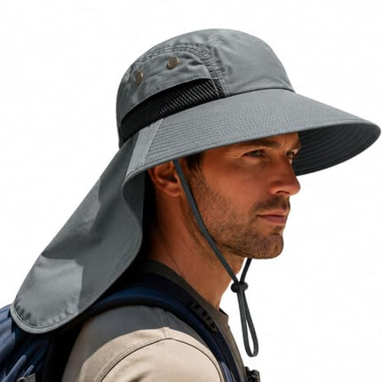 SEAYO Wide Brim Sun Hat for Men Women – CROCH