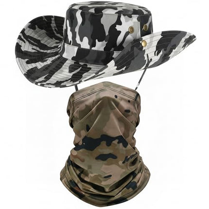 SEAYO Bucket Hat for Men and Women with Face Cover – CROCH
