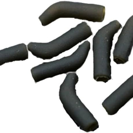 CROCH Hook Aligner Sleeves 10pc - Rubber Rig Sleeves for Carp Hook Presentation