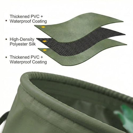 2 PCS Multifunctional Collapsible Bucket – CROCH
