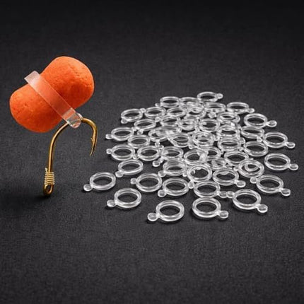 CROCH Pellet Bands - Silicone Bait Bands for 4mm to 20mm Pellets Carp and Coarse Fishing