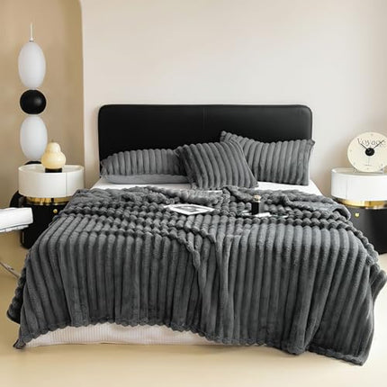 Flannel Blanket Super Soft Cozy Throw Blanket，Warm Lightweight Plush – CROCH