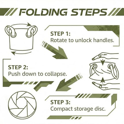 2 PCS Multifunctional Collapsible Bucket - view 7