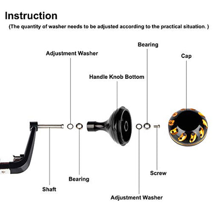 Fishing Reel Handle Power Knob Compatible – CROCH