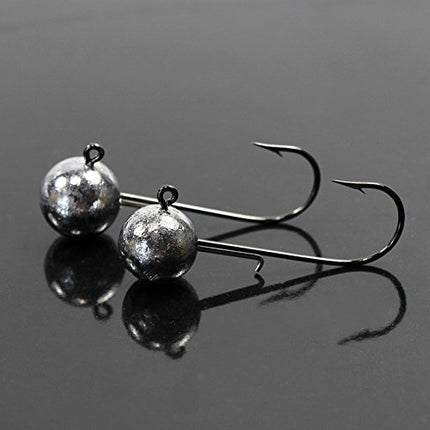 Lead Jig Head Soft Lure Fishing Bait Hook – CROCH