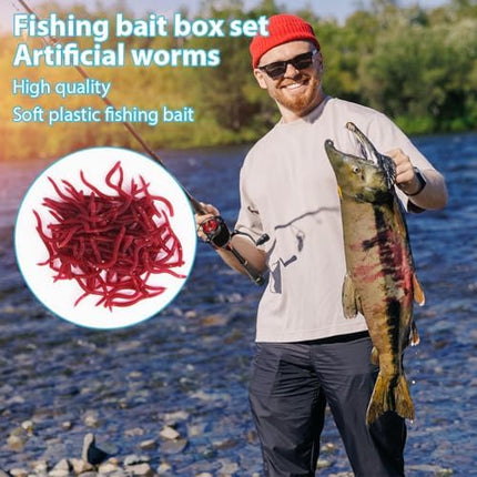 CROCH Soft Grub Worms - Bionic Curl Tail Plastics for Bream Perch and Bass