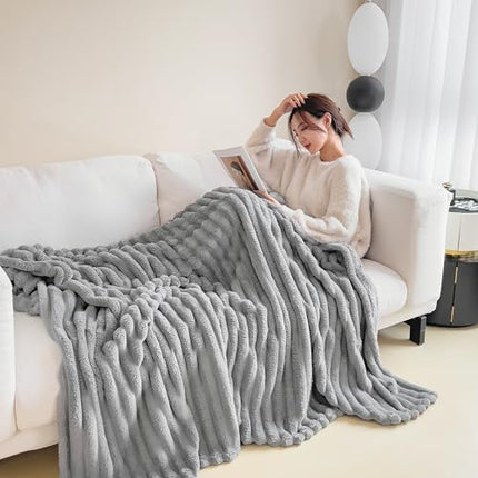 Flannel Blanket Super Soft Cozy Throw Blanket，Warm Lightweight Plush – CROCH