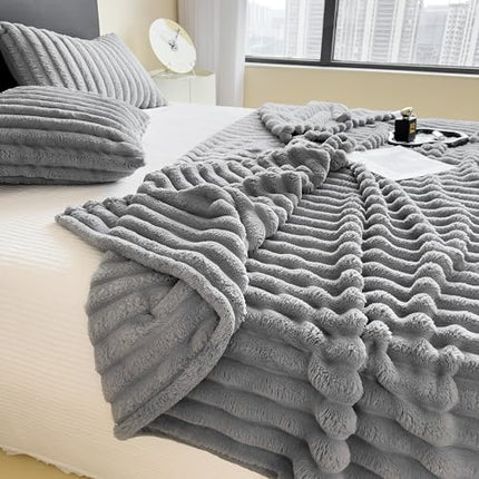 Flannel Blanket Super Soft Cozy Throw Blanket，Warm Lightweight Plush – CROCH