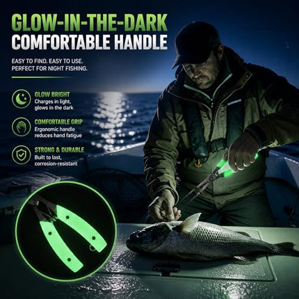 Fishing Pliers Set with Luminous Handle – CROCH