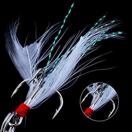CROCH 120pc Fishing Lure Set - Spinners Spoons Soft Baits Hooks and Terminal Tackle