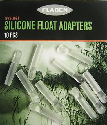 CROCH Silicone Float Adaptors 10pc - Quick Change Float Sleeves for Waggler Fishing