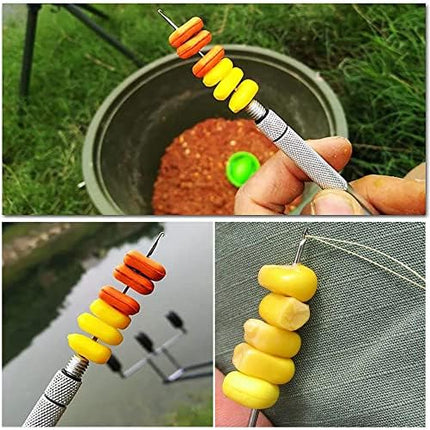 CROCH Baiting Needle 4 in 1 - Stainless Carp Bait Tool with Interchangeable Heads