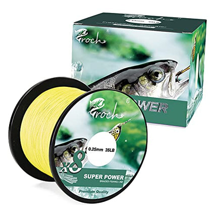 8-Strand Braided Fishing Line 500M 0.25mm PE – CROCH