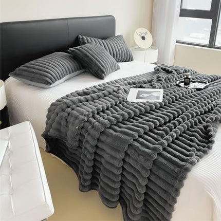 Flannel Blanket Super Soft Cozy Throw Blanket，Warm Lightweight Plush – CROCH