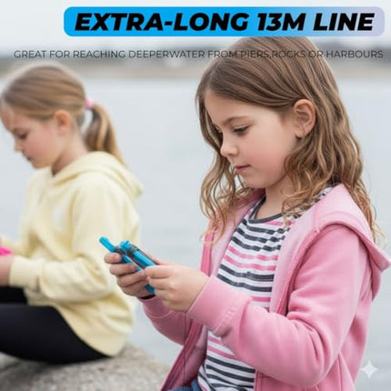 Crab Hand Line for Crabbing Colorful Frame with 13M Line – CROCH