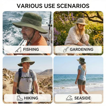 Sun Hat for Men and Women UV Protection UPF 50  Sun Protection – CROCH
