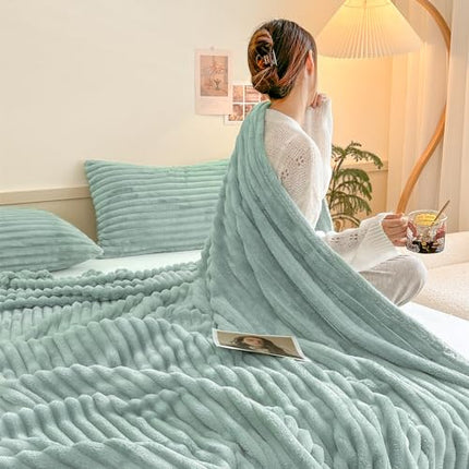 Fleece Blanket Super Soft Cozy Throw Blanket，Warm Lightweight Plush – CROCH