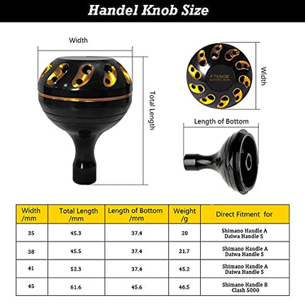 Fishing Reel Handle Power Knob Compatible – CROCH