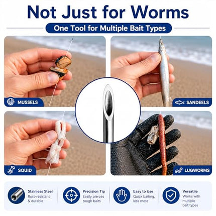 XL Bait Needle Set with Protective Tube – CROCH