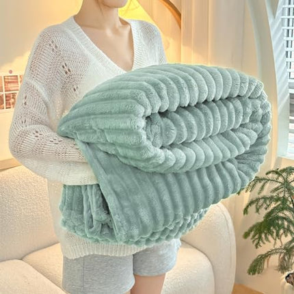 Fleece Blanket Super Soft Cozy Throw Blanket，Warm Lightweight Plush – CROCH