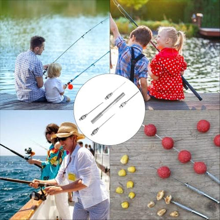 CROCH Baiting Needle 4 in 1 - Stainless Carp Bait Tool with Interchangeable Heads