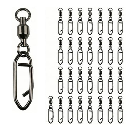 30 Pcs Fishing Speed Clips Quick Change Snap Swivels - Fishing Lure – CROCH
