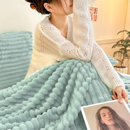 Fleece Blanket Super Soft Cozy Throw Blanket，Warm Lightweight Plush – CROCH