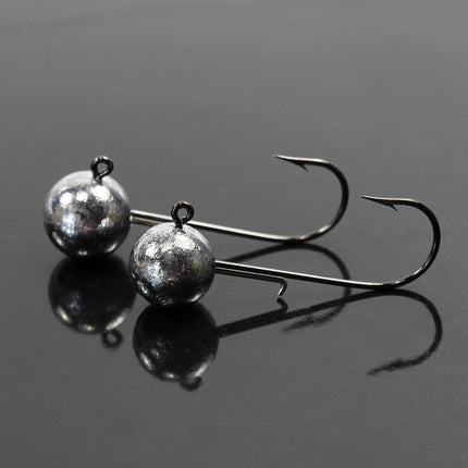 Lead Jig Head Soft Lure Fishing Bait Hook - view 5