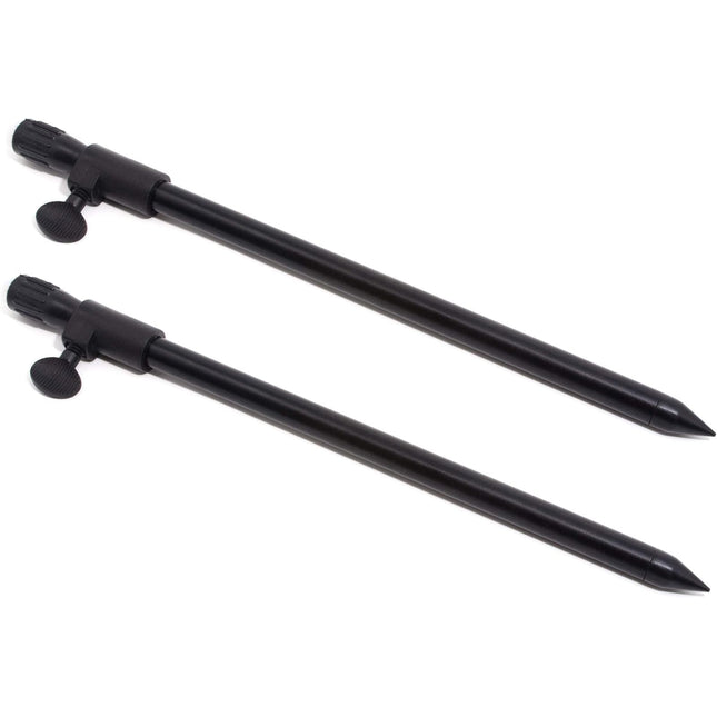 CROCH Bank Sticks 2pc - Lightweight Black Rod Rests for Bank and Margin Fishing - view 1