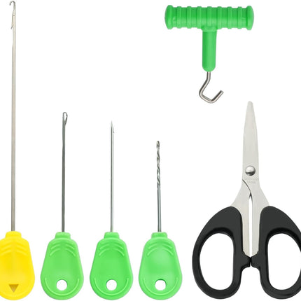 CROCH Baiting Needle Set 6 in 1 - Carp Rig Tools with Boilie Drill and Stringer Needle - view 2