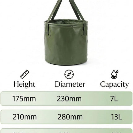 2 PCS Multifunctional Collapsible Bucket - view 2